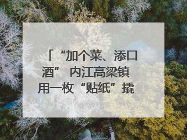 “加个菜、添口酒” 内江高梁镇用一枚“贴纸”撬动农贸市场治理｜万千气象看四川