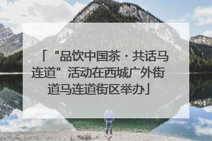 “品饮中国茶・共话马连道”活动在西城广外街道马连道街区举办
