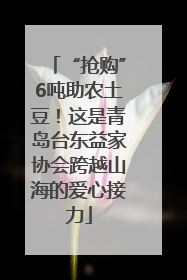 “抢购”6吨助农土豆！这是青岛台东益家协会跨越山海的爱心接力