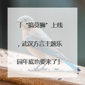 “搞莫狮”上线，武汉方言主题乐园年底也要来了