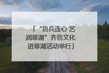 “鲁兵连心 艺润草湖”齐鲁文化进草湖活动举行