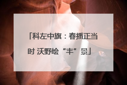 科左中旗：春播正当时 沃野绘“丰”景