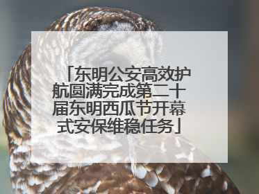 东明公安高效护航圆满完成第二十届东明西瓜节开幕式安保维稳任务