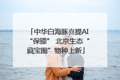 中华白海豚喜提AI“保镖” 北京生态“藏宝图”物种上新