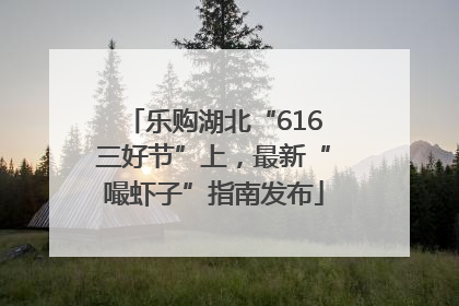 乐购湖北“616三好节”上，最新“嘬虾子”指南发布