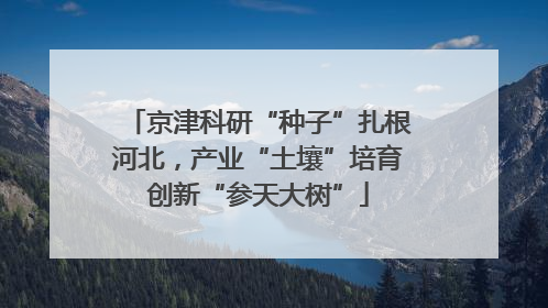 京津科研“种子”扎根河北，产业“土壤”培育创新“参天大树”
