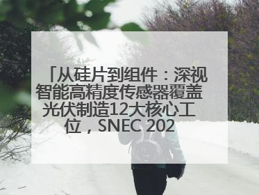 从硅片到组件：深视智能高精度传感器覆盖光伏制造12大核心工位，SNEC 2025诚邀见证