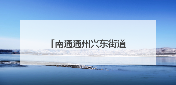 南通通州兴东街道：协商议事聚民智，清淤备耕惠民生