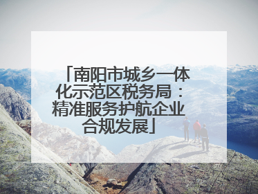 南阳市城乡一体化示范区税务局：精准服务护航企业合规发展