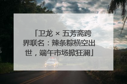 卫龙 × 五芳斋跨界联名：辣条粽横空出世，端午市场掀狂澜