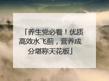 养生党必看！优质高效水飞蓟，营养成分堪称天花板