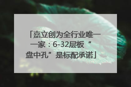 嘉立创为全行业唯一一家：6-32层板“盘中孔”是标配承诺