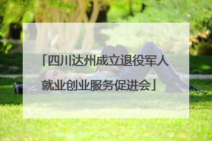 四川达州成立退役军人就业创业服务促进会