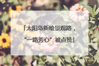 太阳岛新绘景观路，“一路芳心”被点赞