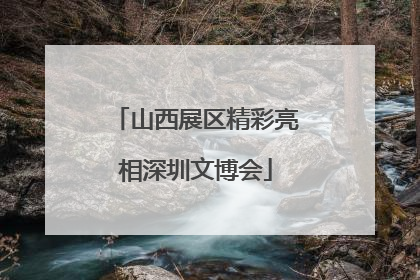 山西展区精彩亮相深圳文博会
