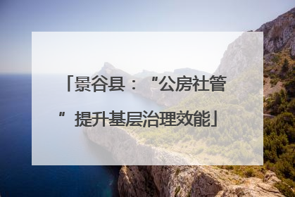 景谷县：“公房社管”提升基层治理效能