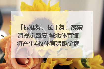标准舞、拉丁舞、霹雳舞视觉盛宴 城北体育馆将产生4枚体育舞蹈金牌｜世运会探馆行