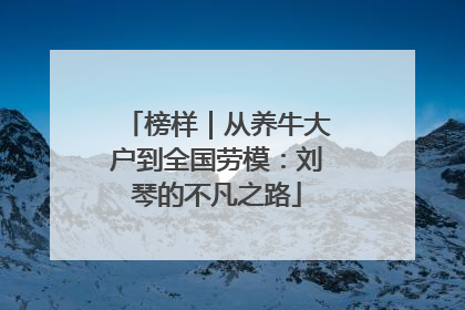 榜样｜从养牛大户到全国劳模：刘琴的不凡之路