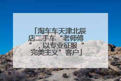 淘车车天津北辰店二手车“老师傅”，以专业征服“完美主义”客户