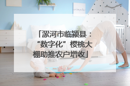 漯河市临颍县：“数字化”樱桃大棚助推农户增收