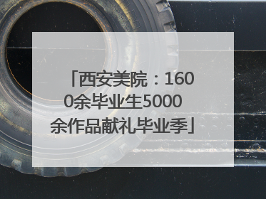 西安美院：1600余毕业生5000余作品献礼毕业季