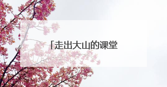 走出大山的课堂：公益助力乡村学生触摸千年文脉