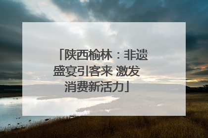 陕西榆林：非遗盛宴引客来 激发消费新活力