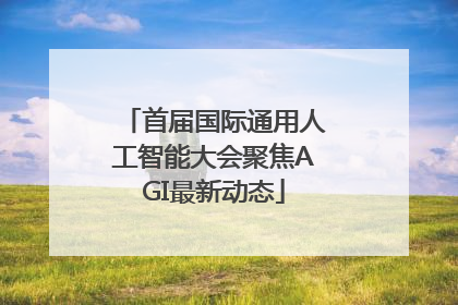 首届国际通用人工智能大会聚焦AGI最新动态