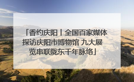 香约庆阳丨全国百家媒体探访庆阳市博物馆 九大展览串联陇东千年脉络
