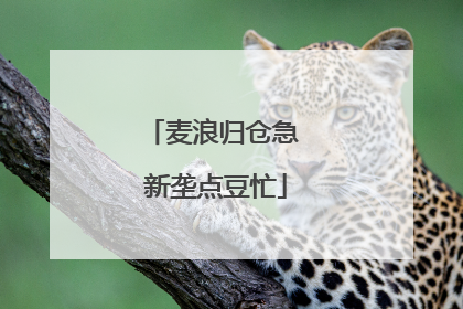 麦浪归仓急 新垄点豆忙