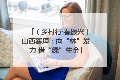 （乡村行·看振兴）山西襄垣：向“林”发力 借“绿”生金