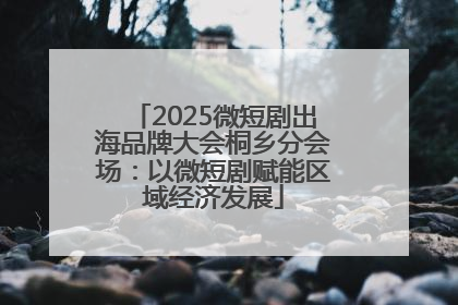 2025微短剧出海品牌大会桐乡分会场：以微短剧赋能区域经济发展